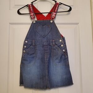 Baby GAP Overall Denim Dress
